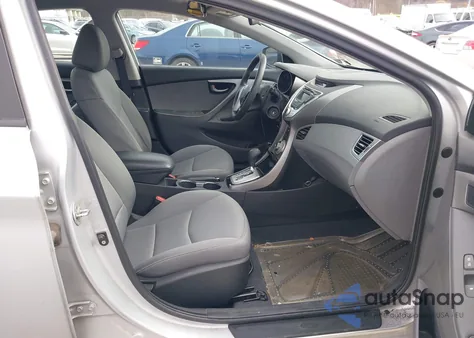 2011 Hyundai Elantra Gls from USA, damaged, VIN 5NPDH4AE2BH027718